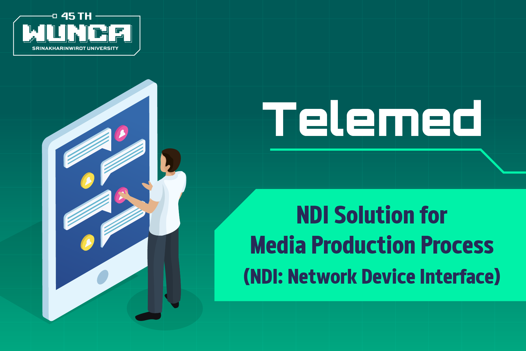 NDI Solution for Media Production Process (NDI: Network Device Interface)